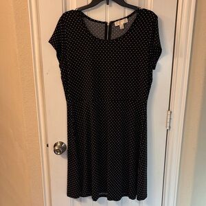Michael Kors Black and White Mini Dress